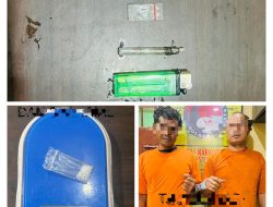 Sat Narkoba Polres Langkat Tindak Lanjuti Laporan Warga, Dua Tersangka Diamankan di Hinai