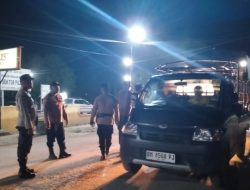 Patroli Malam Tim Raga Polsek Pujud Intensifkan Antisipasi Premanisme dan Balap Liar