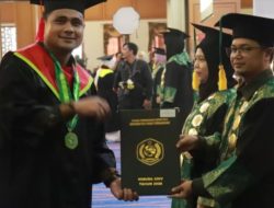 Lima Pegawai Lapas Pasir Pengaraian Turut Diwisuda, Wisuda XXIV UPP