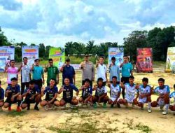Kapolsek Pujud Buka Turnamen Futsal Cup 2026, Dorong Pembinaan Atlet Muda