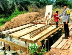 Jembatan Merah Putih Presisi di Rohil Rampung 70 Persen