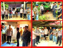 Polsek Pujud Sisir Sejumlah Titik Diduga Lokasi Narkoba di Rokan Hilir