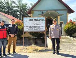 Polsek Pujud Amankan Ibadah Kenaikan Isa Almasih di 29 Gereja Wilayah Pujud dan Tanjung Medan