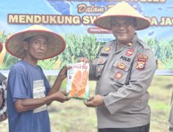 Polsek simpang kanan tingkatkan dukungan Program Asta Cita dalam peningkatan Ketahanan Pangan di Simpang kanan