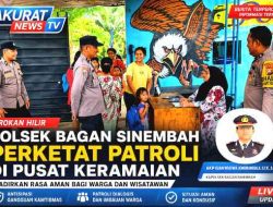Polsek Bagan Sinembah Tingkatkan Patroli di Pusat Keramaian untuk Jaga Stabilitas Keamanan