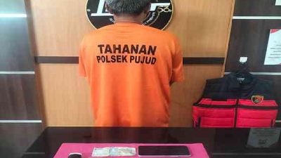 Polsek Pujud Ungkap Peredaran Sabu di Tanjung Medan, Seorang Pria Ditangkap