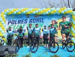 Road to RBR 2026, Kapolres Rohil Ajak Masyarakat Berlari Lawan Karhutla dan Jaga Kelestarian Alam