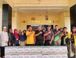 Polres Rohil Perkokoh Soliditas Lintas Sektor dalam Semangat Bhayangkara Ke-80