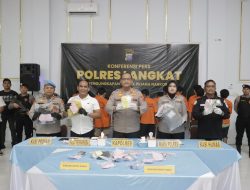 Kapolres Langkat Pimpin Langsung Konferensi Pers Pengungkapan 33 Kasus Narkotika dalam Ops Antik Toba 2026