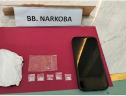 Polsek Tambusai Utara Tangkap dan Amankan Pengedar Narkoba, Dengan Lima Paket Sabu