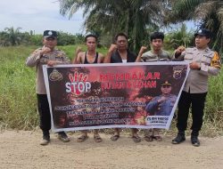 Intensifkan Patroli Karhutla,Polsek Bonai Darussalam Pastikan Wilayah Bebas Titik Api di Tengah Musim Kemarau