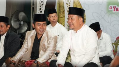 Hadiri Pengajian Akbar, Wabup Rohul Syafaruddin Poti “Mari Tingkatkan Keimanan dan Ketakwaan