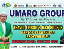 Syi’ar Awal Musim Umrah Hadir di Panipahan, Kota Terapung Rohil; UMARO Group Siap Layani Masyarakat Riau