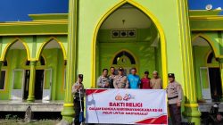 Polsek Panipahan Gelar Bakti Religi Sambut Hari Bhayangkara Ke-80, Wujudkan Polri untuk Masyarakat