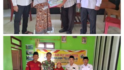22 Warga Teluk Pulai Terima BLT Dana Desa 2026, Rp19,8 Juta Dikucurkan untuk Bantu Ekonomi Masyarakat