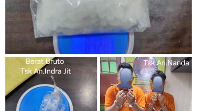 Digerebek, Duo Pegedar Sabu Pangkalan Susu Ditangkap Polisi