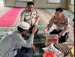 Kapolsek Panipahan IPTU Subiarto A. Tampubolon Hadirkan Jumat Berkah, Perkuat Kepedulian dan Jaga Kamtibmas di Tengah Masyarakat