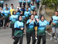 Sambut Hari Bhayangkara ke-80, Polres Rohul Dukung Riau Bhayangkara Run 2026 dan Gaungkan Semangat Green Policing