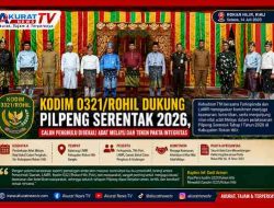 Kodim 0321/Rohil Dukung Pilpeng Serentak 2026, Calon Penghulu Dibekali Adat Melayu dan Teken Pakta Integritas