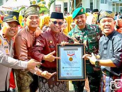 Dandim 0321/Rohil Hadiri Pemecahan Rekor MURI Tari Massal Sapin Bagan di Bagansiapiapi