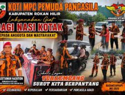 Atas Instruksi Komandan KOTI, Asisten II Nuriadi  Pimpin Giat Berbagi Nasi Kotak Gratis