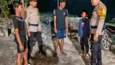 Jaga Kondusivitas, Polsek Rantau Kopar Intensifkan Patroli KRYD