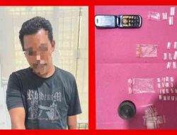 Polsek Bagan Sinembah Sita 31 Paket Sabu Seberat 6,9 Gram dari Pengendara Motor