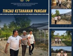 Kakanwil Ditjenpas Riau Bersama Anggota Komisi XIII DPR RI Tinjau Program Ketahanan Pangan di Rutan Pekanbaru