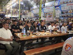 Kapolres Langkat Nobar Final Piala Dunia Bersama Masyarakat, Perkuat Sinergitas Melalui Kebersamaan