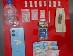 Satresnarkoba Polres Rokan Hulu Ungkap Peredaran Sabu dan Ganja di Kepenuhan Hulu, Dua Pria Diamankan