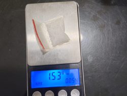 Dua Pengedar Narkotika Ditangkap Polsek Kabun Di Desa Aliantan, 1,53 Gram Sabu Turut Diamankan
