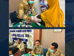 Lapas Pasir Pangaraian Kelas IIB, Hadirkan Layanan Pemeriksaan Kesehatan Gratis Bagi Masyarakat