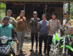 Kapolsek Panipahan pimpin Patroli KARHUTLA Pasti Kan Panipahan Laut Zero Titik Api