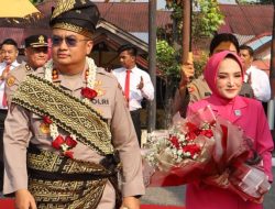 Polres Rokan Hilir Gelar Kenal Pamit dan Tradisi Farewell-Welcome Parade Kapolres, AKBP Aldi Alfa Faroqi Resmi Menjabat