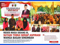 Reses DPRD Riau, Suyadi Temui dan Serap Aspirasi Warga Bagan Sinembah
