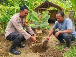 Green Policing Polsek Bagan Sinembah, Ajak Warga Jaga Lingkungan dan Cegah Karhutla