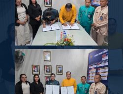 Perkuat Pembinaan Kepribadian Warga Binaan, Lapas Pasir Pangarayan Jalin Perjanjian Kerja Sama Pelayanan Kerohanian