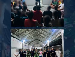 Perketat Pengawasan, Lapas Pasir Pangaraian dan TNI Razia Kamar Hunian Warga Binaan