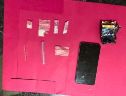 Motor Curian Ditukar dengan Sabu, Pria di Kepenuhan Ditangkap Polisi dengan Barang Bukti 2,35 Gram Narkotika