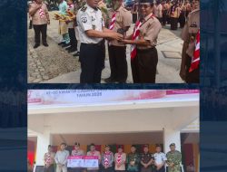 Kasubag TU Lapas Pasir Pengaraian Wakili Kalapas Hadiri Bulan Bakti Pramuka 2026 Tingkat Kabupaten Rokan Hulu