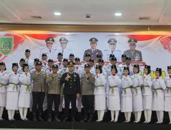 Paskibraka Kecamatan Bagan Sinembah Dikukuhkan, Siap Kibarkan Merah Putih pada HUT ke-81 RI