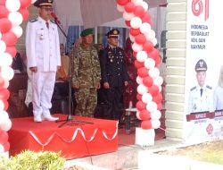 Semarak HUT RI ke-81, Kecamatan Tapung Hulu Gelar Upacara Puncak Kemerdekaan