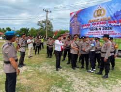 Antisipasi Judi Online dan Tingkatkan Disiplin, Polres Padang Lawas Utara Gelar Gaktibplin dan Pemeriksaan HP Personel