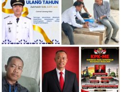 KPK-ME Sampaikan Ucapan Selamat Ulang Tahun kepada Camat Lawang Kidul Zulchaidir Sidik, S.STP., M.Si