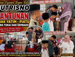 Sutrisno Owner Pujasera Bagan Batu Gelar Santunan, 10 Anak Yatim Piatu Terima Uang Tunai dan Sembako