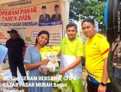 Antusias Warga di CFD Bagan Batu, Operasi Pasar Pemkab Rohil Tawarkan Kebutuhan Pokok Harga Terjangkau
