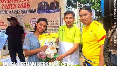 Antusias Warga di CFD Bagan Batu, Operasi Pasar Pemkab Rohil Tawarkan Kebutuhan Pokok Harga Terjangkau
