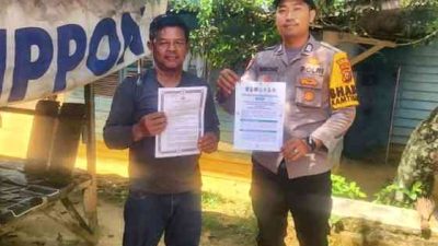 Polsek Bagan Sinembah Perkuat Pencegahan Karhutla Saat Musim Kemarau