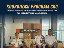 Lapas Pasir Pengaraian dan Puskesmas Rambah Perkuat Sinergi Layanan Kesehatan bagi Warga Binaan Lapas Pasir Pengaraian
