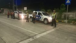 Antisipasi Geng Motor hingga Balap Liar, Satlantas Polres Langkat Gelar Patroli UKL di Stabat